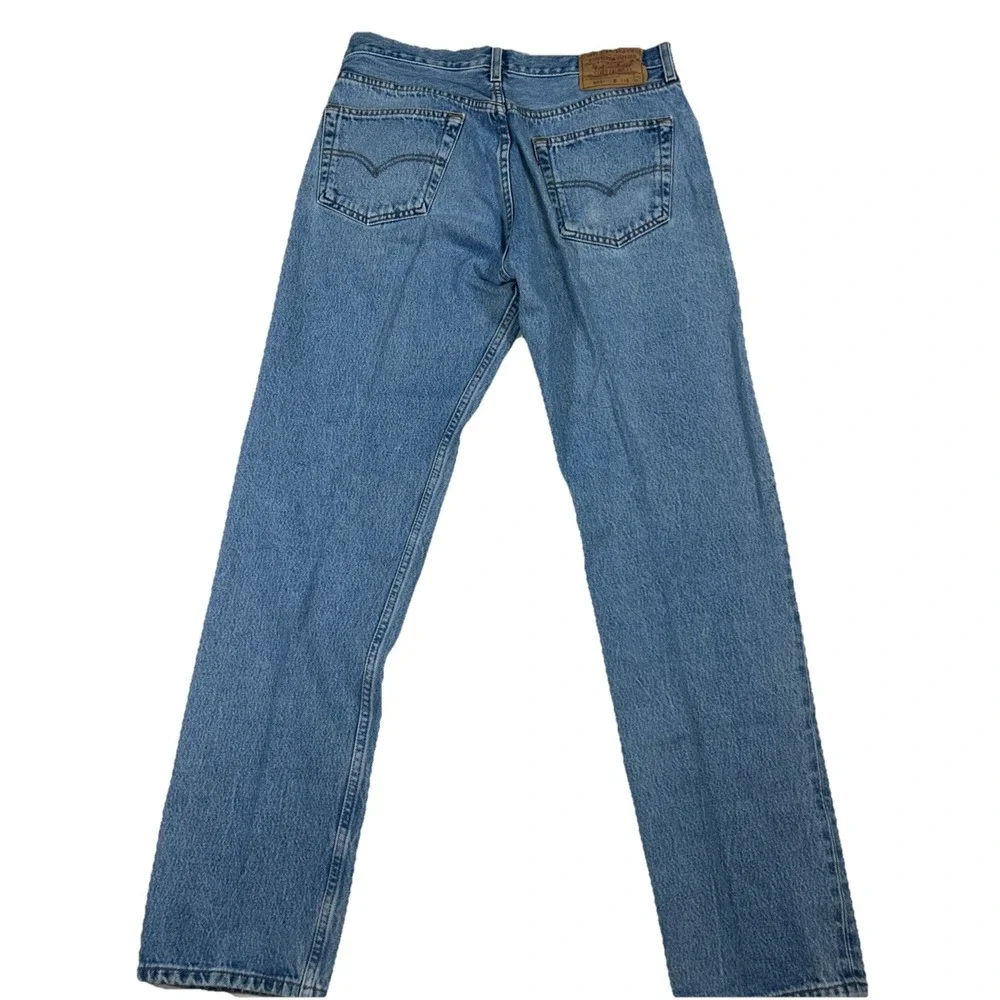Vintage 2000 Levi's 501 Men's‎ Jeans 34x34 Button Fly Denim Y2K